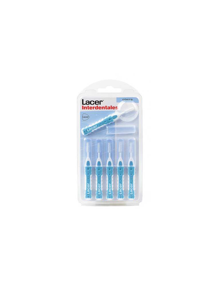 CEPILLO INTERDENTAL LACER CONICO AZUL 0.8