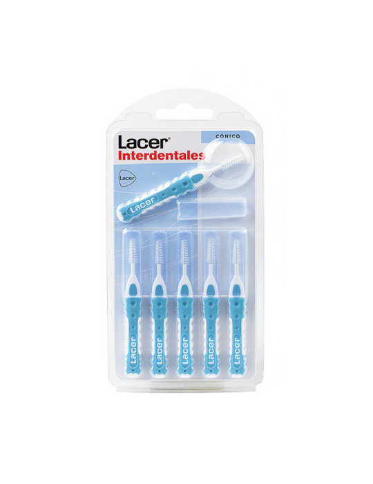 CEPILLO INTERDENTAL LACER CONICO AZUL 0.8
