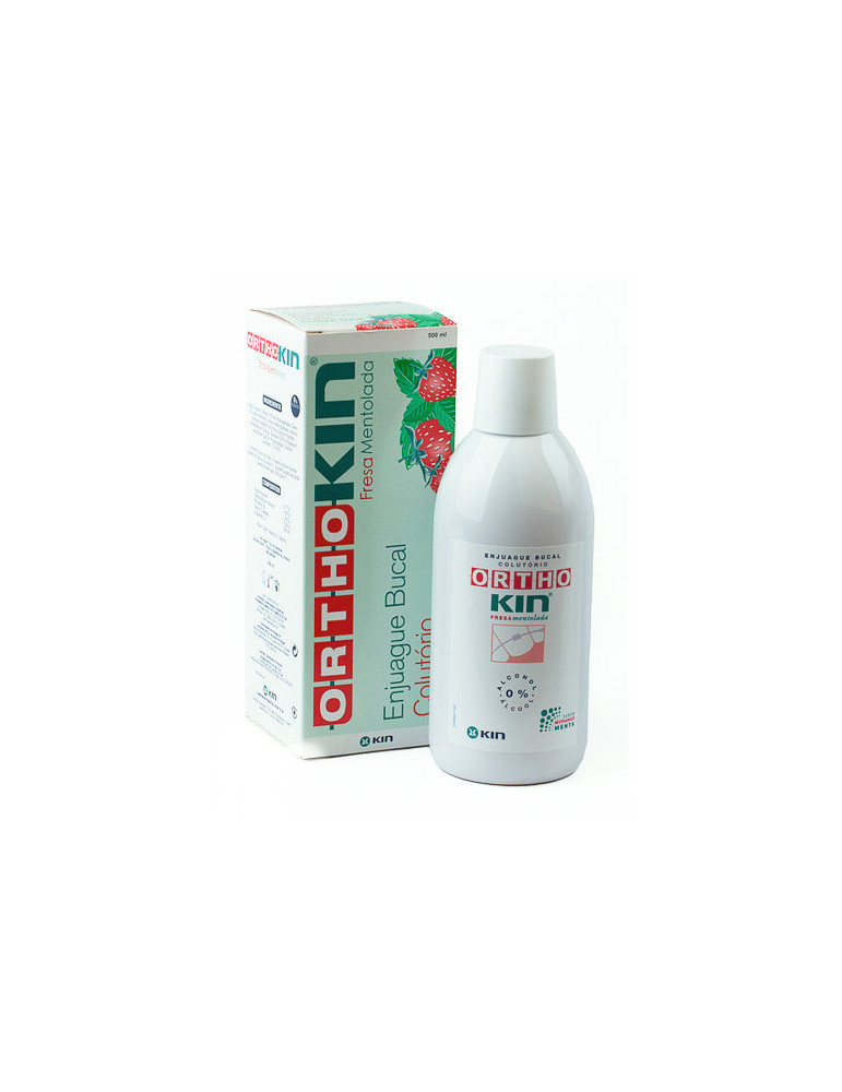 ORTHO KIN COLUTORIO FRESA MENTOLADA 500 ML