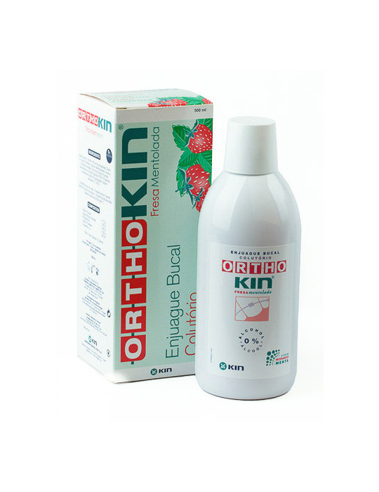 ORTHO KIN COLUTORIO FRESA MENTOLADA 500 ML