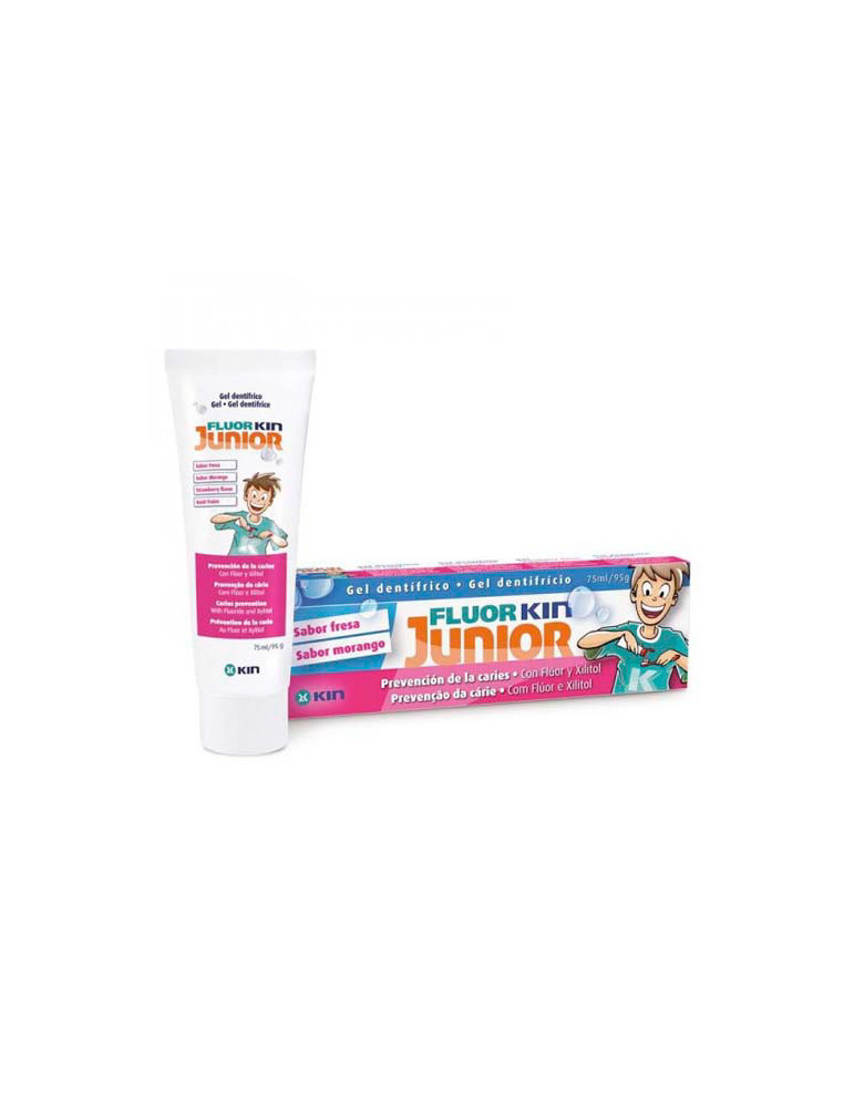 FLUOR KIN JUNIOR GEL FRESA 75 ML