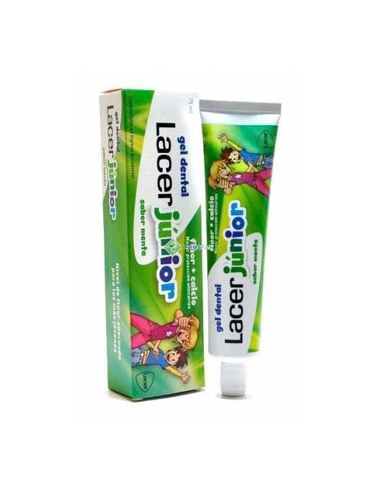 LACER JUNIOR GEL DENTAL 75 ML MENTA