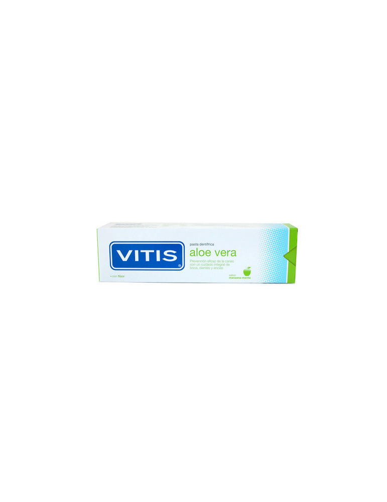VITIS PASTA ALOE VERA SABOR MANZANA-MENTA 100ML