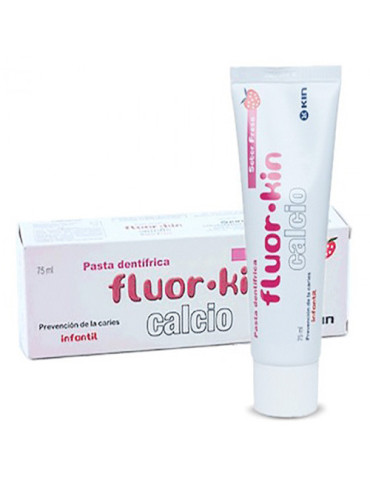 FLUOR KIN CALCIO PASTA DENT INFANTIL 75 ML