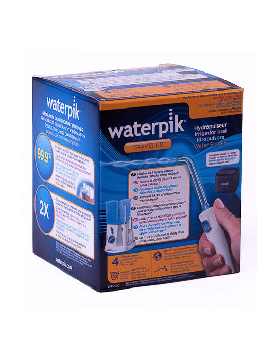 IRRIGADOR BUCAL ELECTRICO WATERPIK WP-300 TRAVE