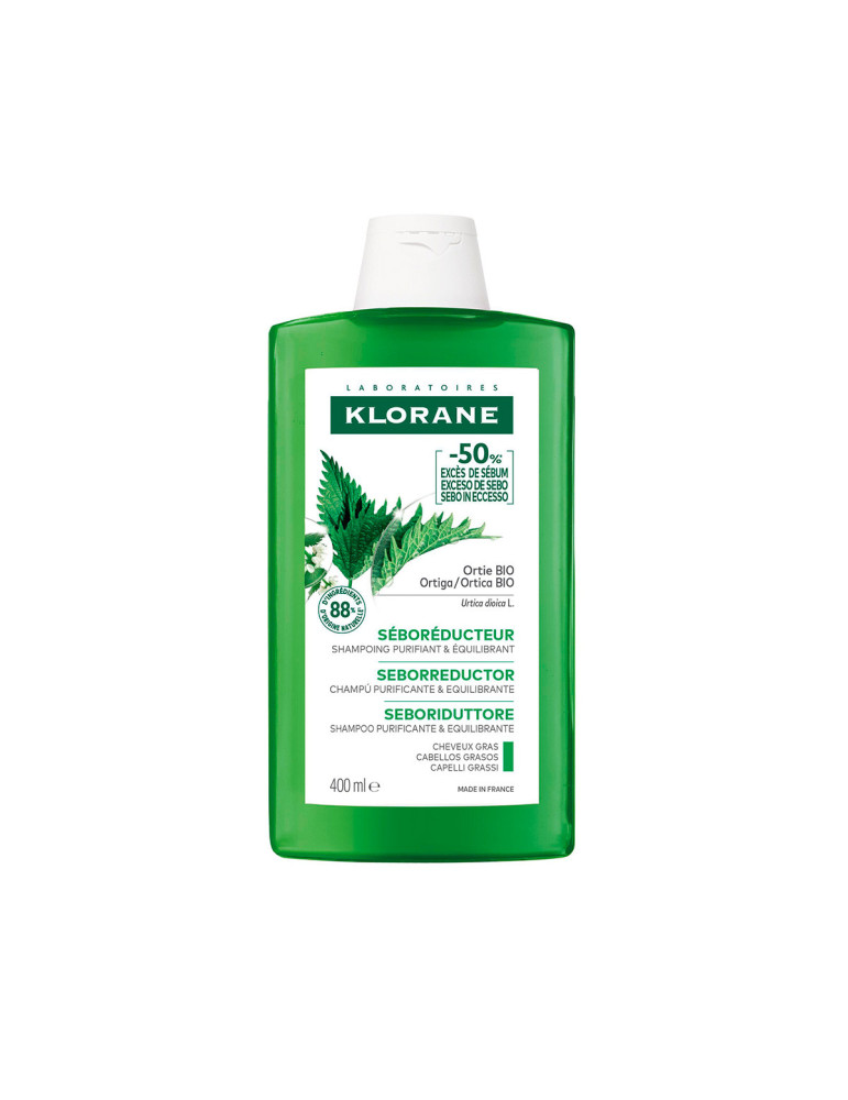 KLORANE CHAMP+ A LA ORTIGA BIO 400 ML