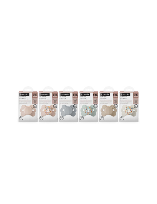 CHUPETE SILICONA SUAVINEX PREMIUM FISIOLO 6-18