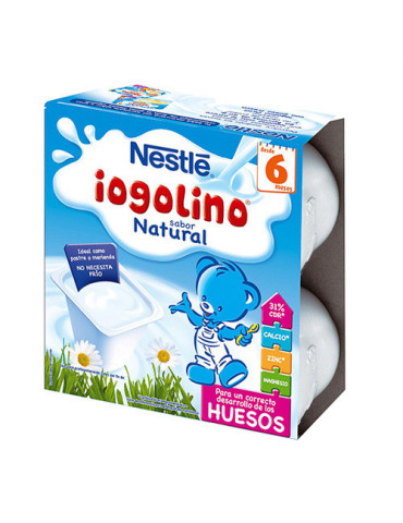 NESTLE YOGOLINO NATURAL 100 G 4 TARRINAS