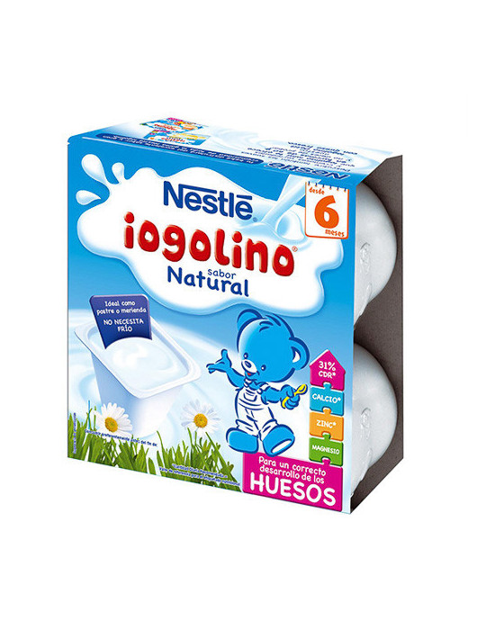 NESTLE YOGOLINO NATURAL 100 G 4 TARRINAS