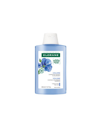 KLORANE CHAMPU A LAS FIBRAS DE LINO 200 ML