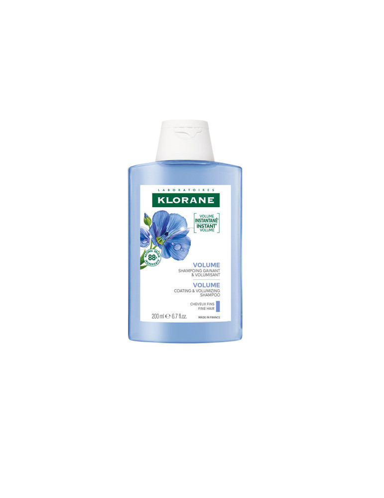KLORANE CHAMPU A LAS FIBRAS DE LINO 200 ML