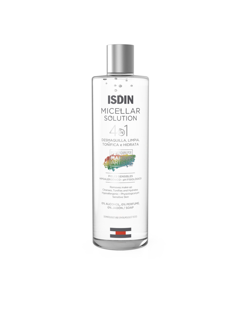 ISDIN AGUA MICELAR 400ML 4EN1 DESMAQUILLANTE