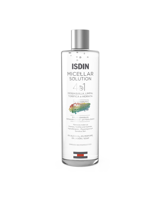 ISDIN AGUA MICELAR 400ML 4EN1 DESMAQUILLANTE