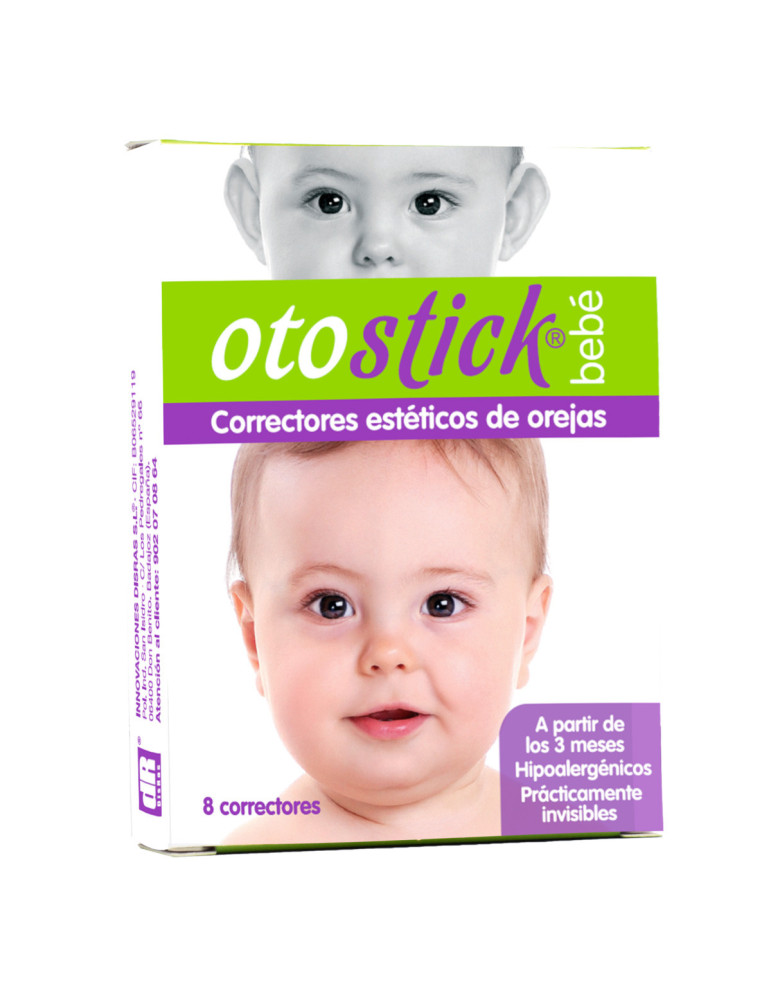 OTOSTICK CORRECTOR OREJAS 8U + GORRO BEBE