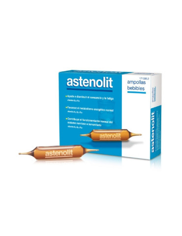ASTENOLIT BEBIBLE 12 AMP 10 ML