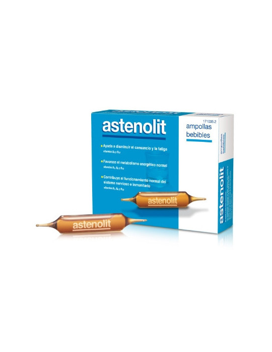 ASTENOLIT BEBIBLE 12 AMP 10 ML