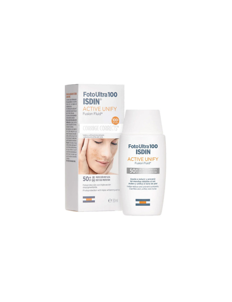 FOTOULTRA ISDIN SPF50 ACTIVE UNIFY FUSION CORRIG