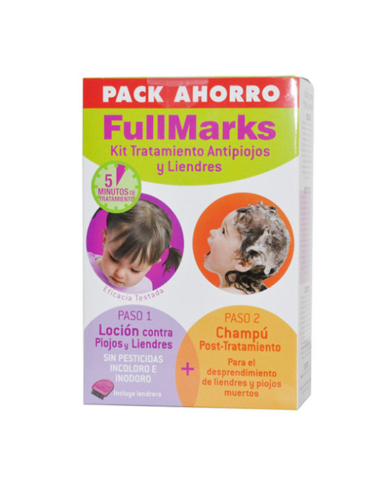 FULLMARKS CHAMPU POST- TRATAMIENTO + LOCION PEDI