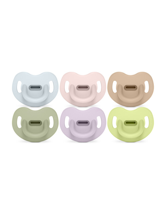 CHUPETE TETINA SILICONA SUAVINEX TODOSILICONA +6