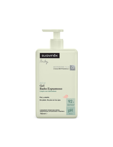 SUAVINEX PEDIATRIC GEL CHAMPU ESPUMOSO 750 ML