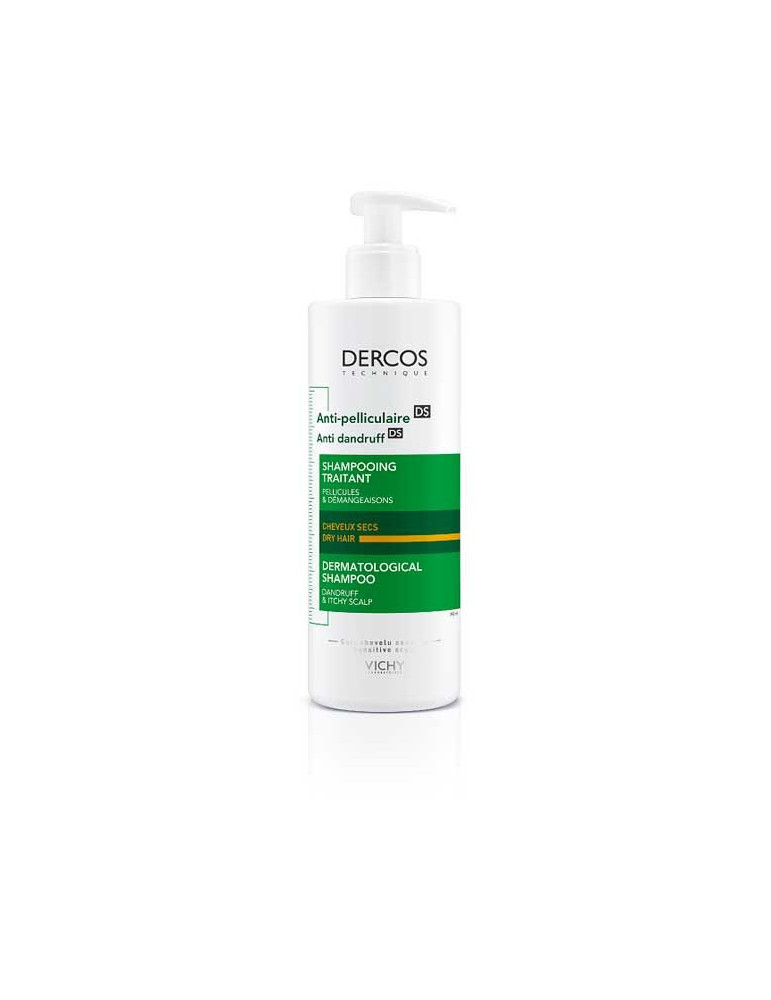 VICHY DERCOS CHAMPU ANTICASPA SECO 400 ML
