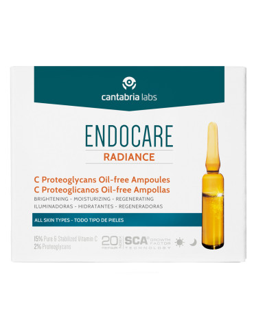 ENDOCARE C PROTEOGLICANOS OIL-FREE 2 ML 30 AMPOL