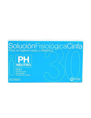 SUERO FISIOLOGICO CINFA 30 UNIDOSIS