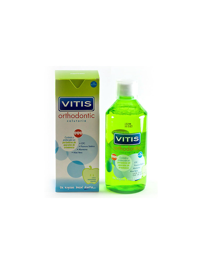 VITIS ORTHODONTIC COLUTORIO MANZANA 500 ML