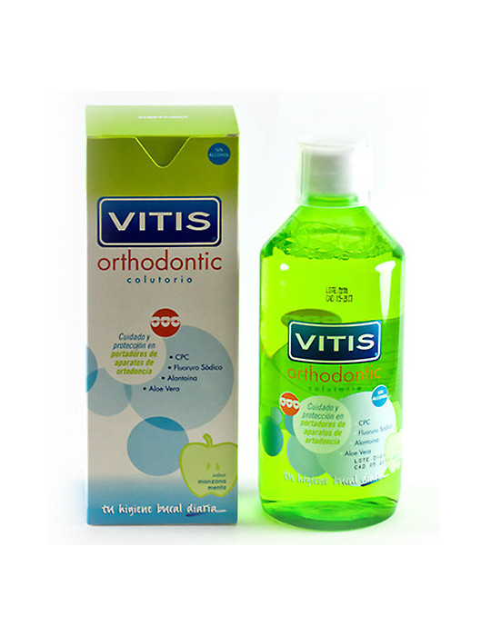 VITIS ORTHODONTIC COLUTORIO MANZANA 500 ML