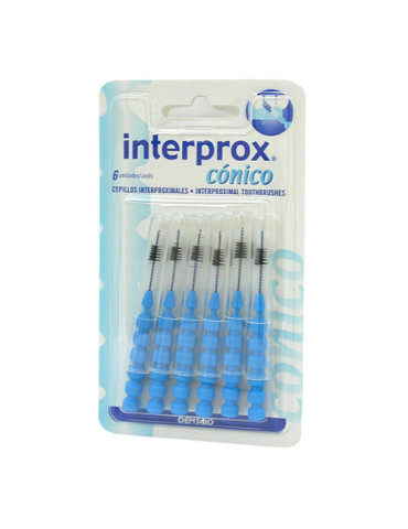 INTERPROX CONICO 6U AZUL