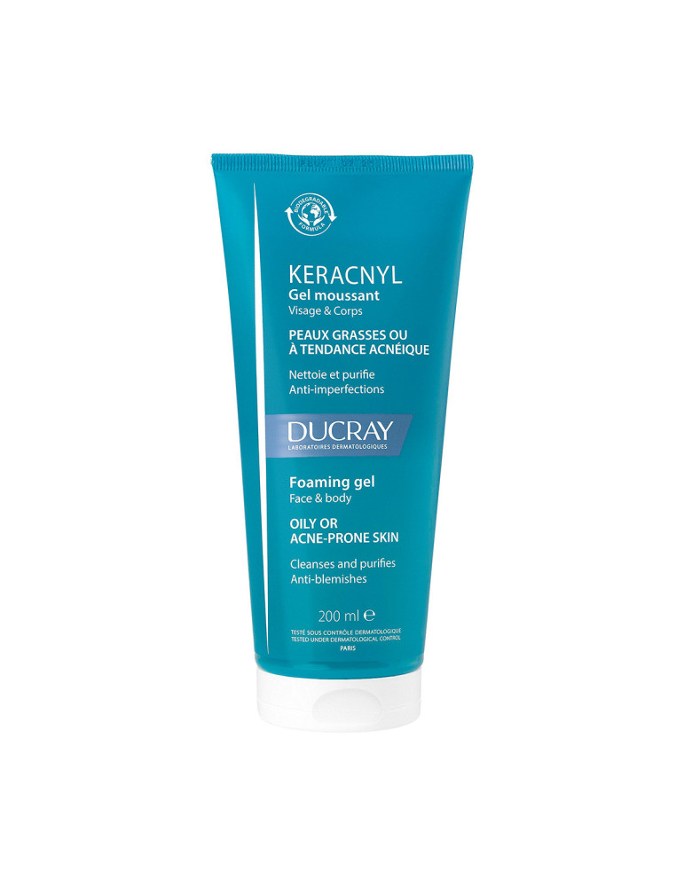DUCRAY KERACNYL GEL LIMPIADOR 200 ML