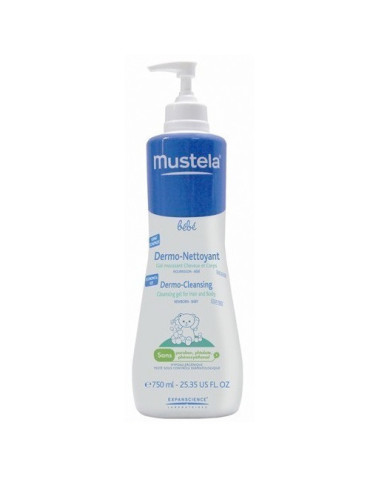 MUSTELA BEBE GEL DE BAÑO SUAVE 750 ML