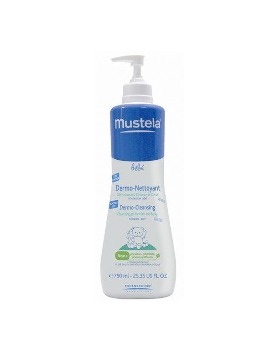 MUSTELA BEBE GEL DE BAÑO SUAVE 750 ML