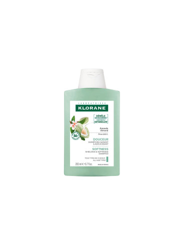 KLORANE CHAMPU LECHE DE ALMENDRAS 200 ML