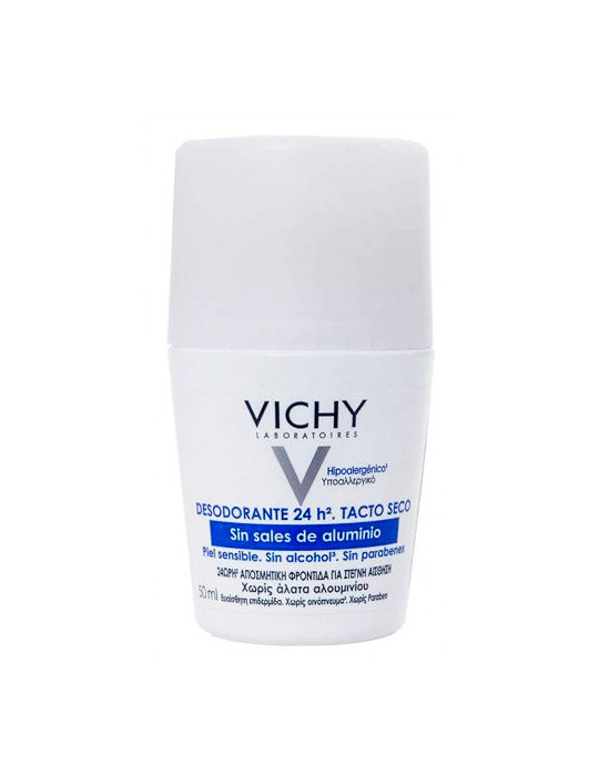 VICHY DESODORANTE BOLA SIN SALES DE ALUMINIO 24