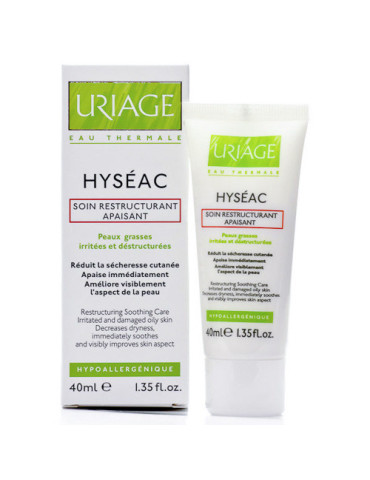 HYSEAC R  REESTRUCTURANTE URIAGE CREMA 40ML