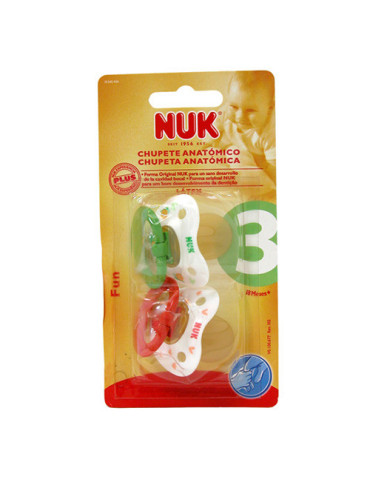 CHUPETE NUK LATEX T3 DIA SURTI