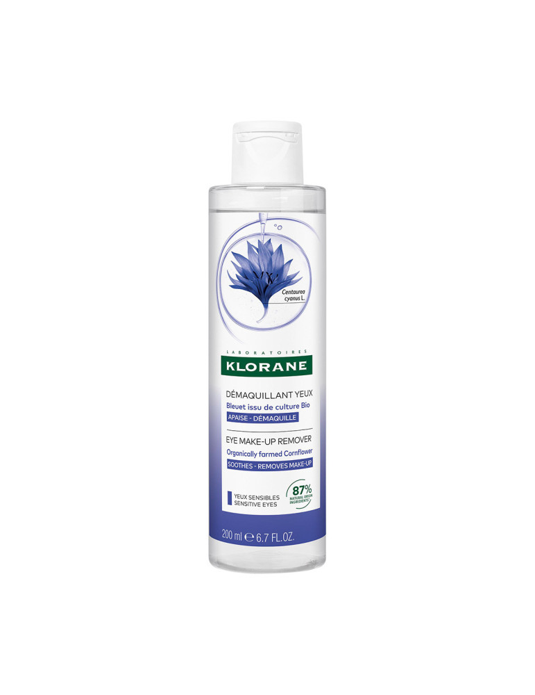 KLORANE DESMAQUILLANTE OJOS ACIANO 200 ML