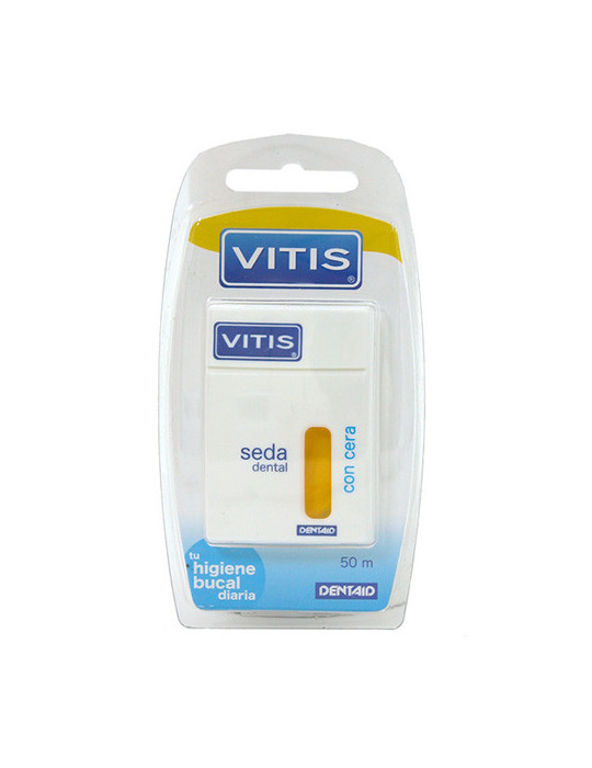 VITIS SEDA CON CERA DENTAL 50 M