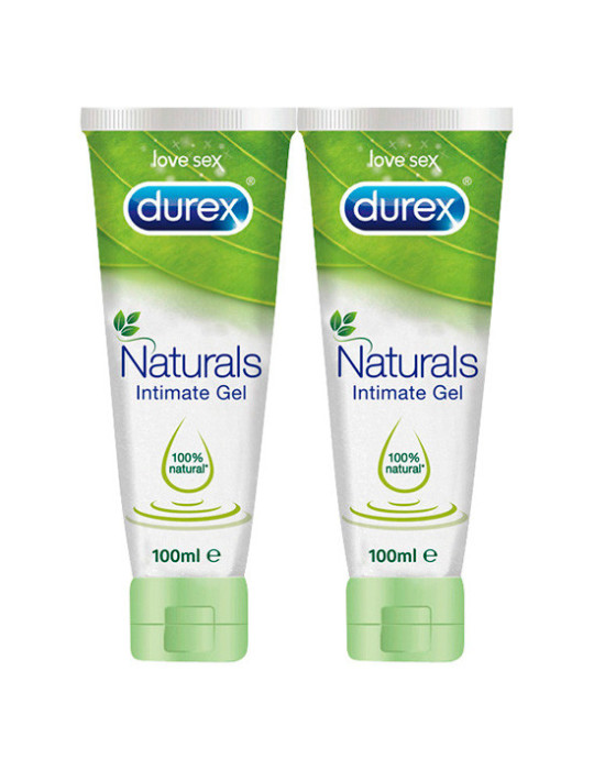 DUPLO DUREX NATURAL GEL 100ML 2U