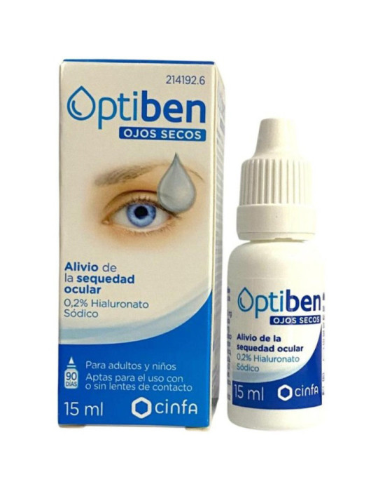 OPTIBEN OJOS SECOS GOTAS 15 ML