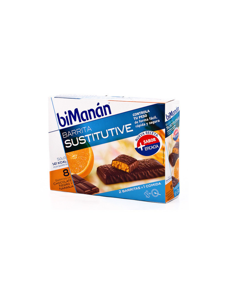 BIMANAN BESLIM BARRITAS CHOCO NEGRO NARANJ 10U