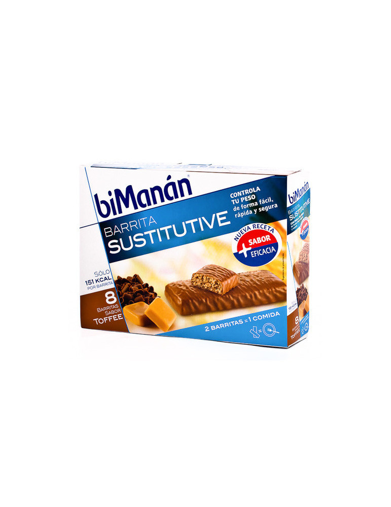 BIMANAN BESLIM BARRITA TOFFEE 10 UNIDADES