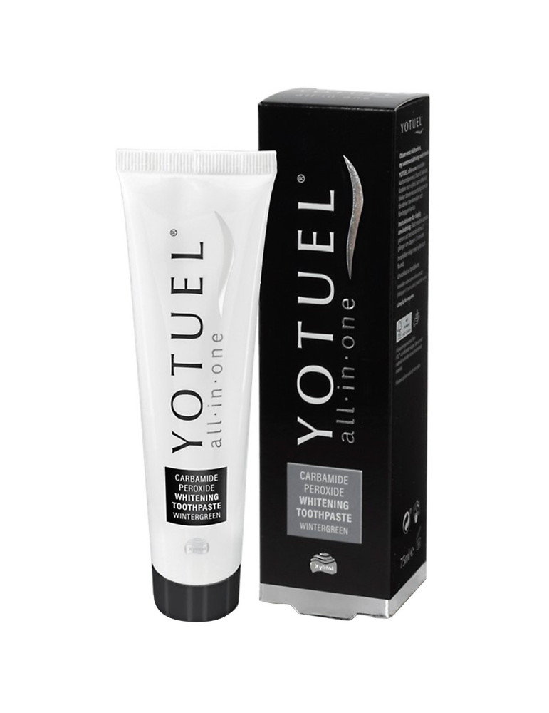 YOTUEL ALL IN ONE DENTIFRICO BLANQUE 75 ML NEGRO