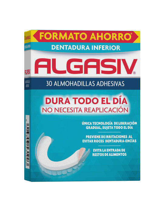 ALGASIV DENTADURA INFERIOR 30 UNID