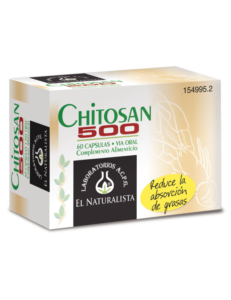 EL NATURALISTA CHITOSAN 500 60 CAPS