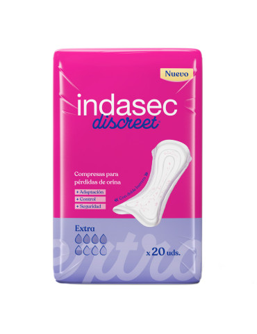 INDASEC INCONT DERMO SEDA EXTRA 20 UNID(GDE)