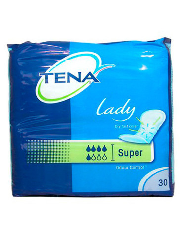 TENA LADY INCONTINENCIA SUPER 30 UNID