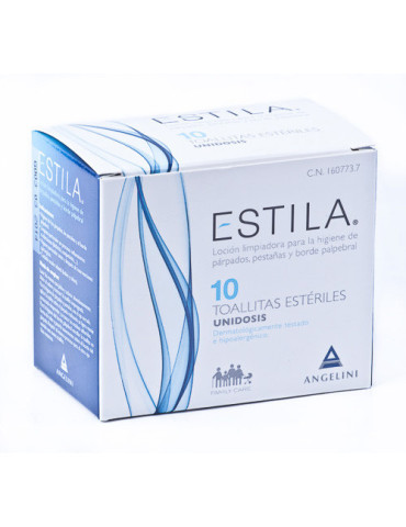 ESTILA TOALLITAS ESTERILES MONOUSO 10 TOALLITAS