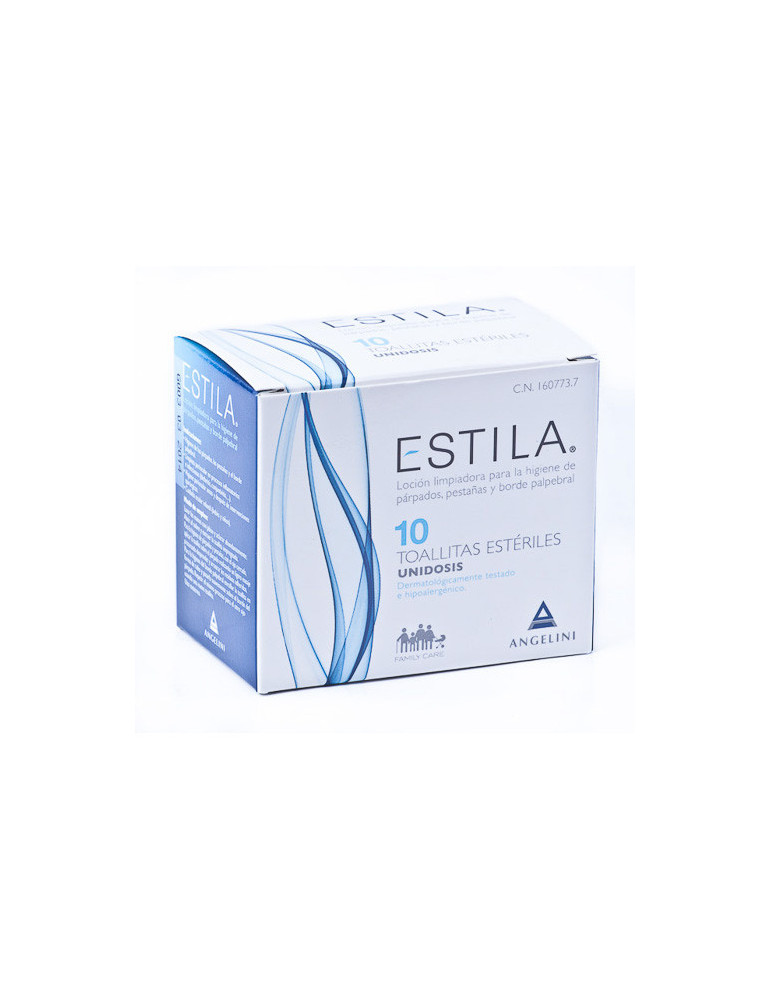 ESTILA TOALLITAS ESTERILES MONOUSO 10 TOALLITAS